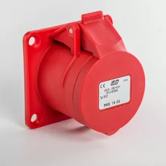   IDE 3312 Ipari dugalj  16A 4p 400V 6h beépíthető, egyenes #