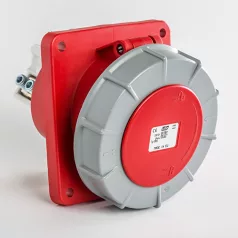   IDE 3856 Ipari dugalj IP67 125A 5p 400V 6h beépíthető, ferde #