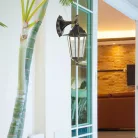 Rábalux 8232 Velence kültéri fali lámpa, antik arany, 60W, E27