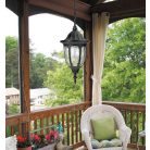 Rábalux 8344 Milano Kültéri függesztett lámpa, fekete, 60W, E27