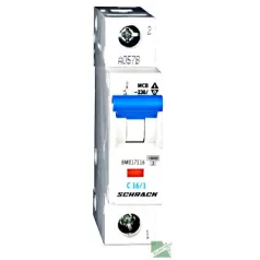 SCHRACK BM017116 Kismegszakító 1P/ 16A/C 10kA