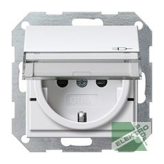 GIRA 276203 E22 telekomunikációs fedél alumínoum