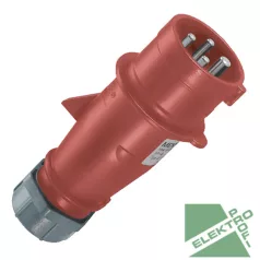 Mennekes 397 ipari dugvilla 32A 4p 400V 6h IP44 fázisfordítós