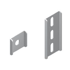 BAKS PZC40 750300 Szerelőlemez kereszttartóhoz 40x40 mm