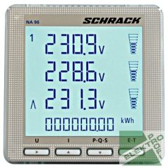   SCHRACK MGF39000 Hálózatanalizátor NA96 ajtóra szerelhető