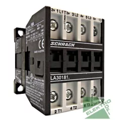 SCHRACK LA301813 Mágneskapcsoló 32A 230V~ 400V  7,5kW 18A AC3 1z