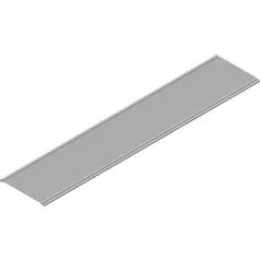   BAKS PKL400/3 Kábeltálca fedél 400-as rögzítő nélkül, 3m/db