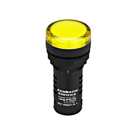 SCHRACK BZ501216-B Jelzőlámpa LED-es 230V sárga