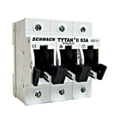 SCHRACK IS504702-A TYTAN II Biztosító kapcsoló ,3p,63A