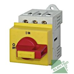   SCHRACK IN8R2325 Vész-ki főkapcsoló 40A 3 pólus 0-1 sorbaépíthető