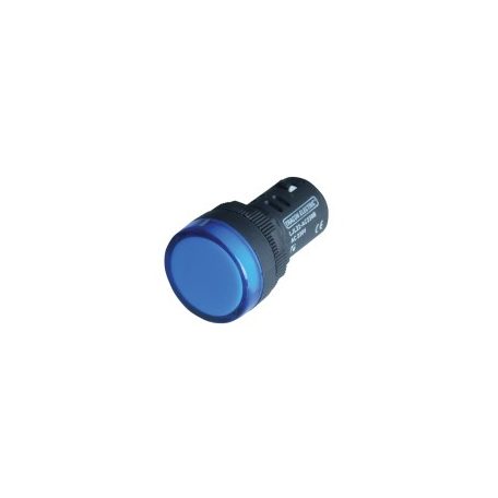 Tracon LJL22-BE LED-es jelzőlámpa 22 mm kék 220 V