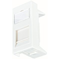   SCHRACK HSEMD01W1F Központi fedlap Mosaik 1-szer. RAL9010 45x22,5mm