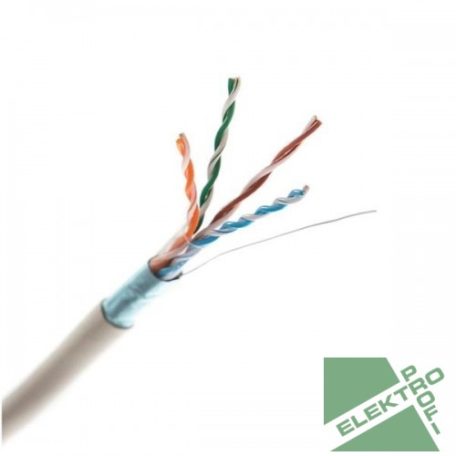 SCHRACK HSEKU424P0 U/UTP Cat5e kábel 4x2xAWG24/1 PVC szürke