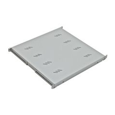   SCHRACK DFS14845-C 19" fix perforált polc 1U 450mm mély terhelhető: 80kg #