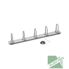   SCHRACK DBK14805 19 kábelrendező műanyag gyűrű 5db nagy 1U RAL7035