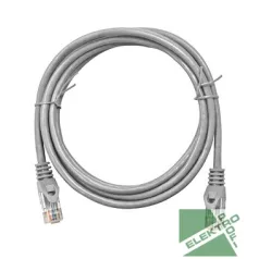   SCHRACK H5ULG05K0G Patchkábel RJ45 Cat5e árnyékolatlan PVC szürke 5m