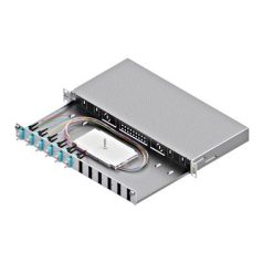   SCHRACK HSELS123CG Optikai rendező 12 szálas SC 50/125?m OM3 19" 1U