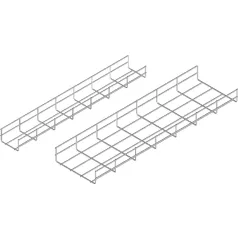 BAKS KDS200H60/3 970120 Rácsos kábeltálca 200x60
