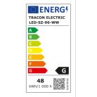 Tracon LED-SZ-96-WW LED szalag 120ledes melegfehér 120 LED/m IP 20