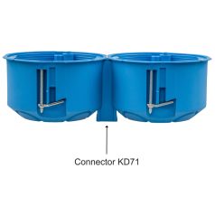 KD71 Gipszkarton doboz soroló elem 