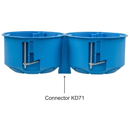 KD71 Gipszkarton doboz soroló elem 