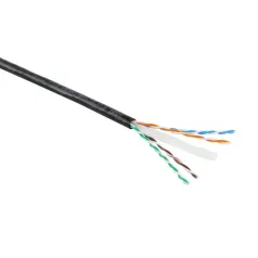 UTP Cat6 4x2xAWG24 számitógép kábel, fekete