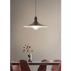   Eglo 49456 függeszték lámpatest 1x60W E27 antik barna STOCKBURY