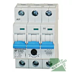 SCHRACK BE400304 Motorvédő 0,4-0,63A 3P, 3KE