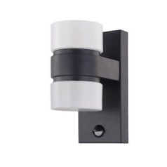   Eglo 96276 LED-es kültéri fali lámpa 2x6W IP44 ATOLLARI, fekete/fehér