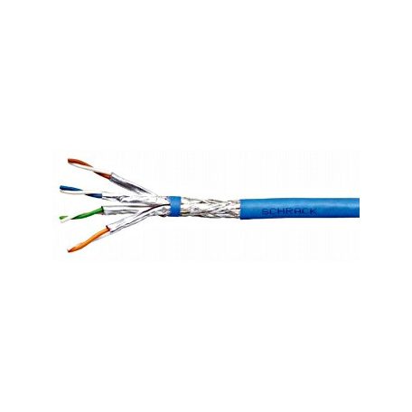 SCHRACK HSEKP423HQ S/FTP Cat.7 kábel 4x2xAWG23/1 1200MHz, LS0H, kék