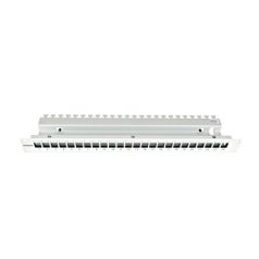   SCHRACK HSER0240GV Patchpanel 24xRJ45 aljzatmodul üres 1U RAL7035 19"