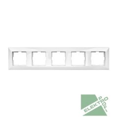 SCHRACK EV105005 5-ös keret fehér