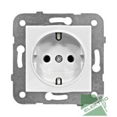 SCHRACK EV101001 Dugalj, rugós csatlakozás fehér, VISIO 50