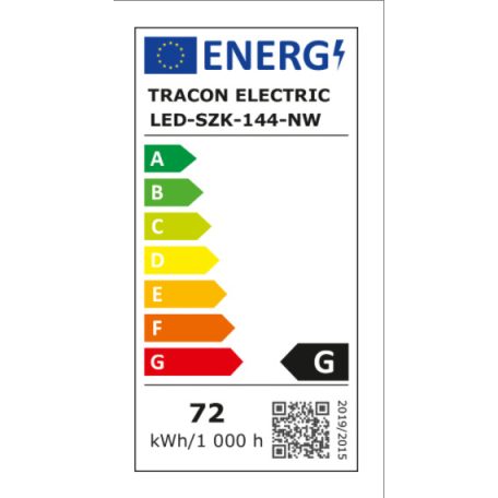 Tracon LED-SZK-144-NW LED szalag 60 ledes 4000K IP65 14,4W/m