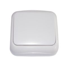   Tracon TTK-02 Falon kívüli váltókapcsoló (tapétakapcsoló) 10AX/250VAC, IP20 (106)