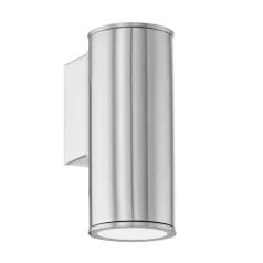   Eglo 94106 LED-es kültéri fali lámpa GU10 1x3W IP44 nemes acél RIGA