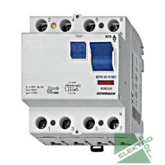 SCHRACK BC058130 Hibaáramkapcsoló 10kA 80A 4p. 300mA/A
