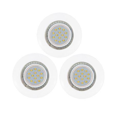 Eglo 94235 LED beépíthető lámpa GU10 3x3W fehér fix Peneto