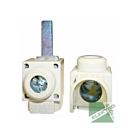 SCHRACK BS900172 Csatlakozó kapocs, nyelves, egyenes bekötés, 6-25mm?