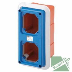 Gewiss 66743N süllyesztet 2 modulos elosztó IP55 