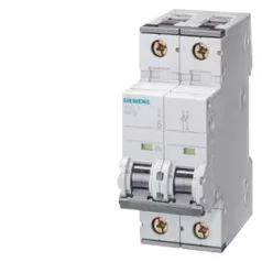 Siemens 5sy5210-7 kismegszakító 2p/ 10a/c 10ka