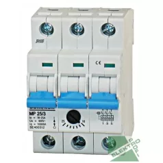 SCHRACK BE400312 Motorvédőkapcsoló 16-25A, 3 pólusú, 3KE