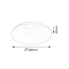 Rábalux 3339 Rob mennyezeti lámpa LED fényforrással, kör, fehér, 32W, IP20