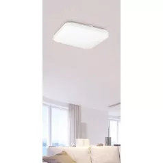   Rábalux 3340 Rob mennyezeti lámpa LED fényforrással, négyzet, fehér, 20W, IP20