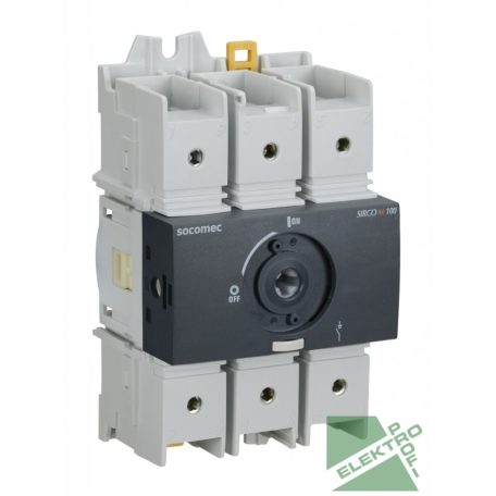 Socomec 22003010 SIRCO szakaszoló M3 3X100A hajtás nélkül