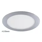 Rábalux 5585 Lois beépített mennyezeti LED lámpa, kerek, króm, 6W, 4000K #