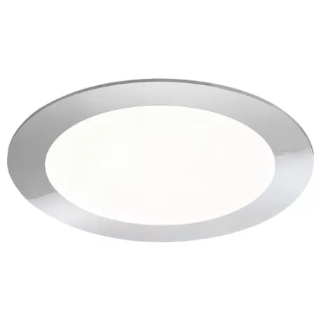 Rábalux 5585 Lois beépített mennyezeti LED lámpa, kerek, króm, 6W, 4000K #