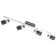   Eglo 30835 LED-es szpot lámpa GU10 4x5W kerek fekete DAVIDA 1