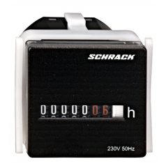   SCHRACK BZ326413-A Üzemóra számláló 48x48, IP20, 230V AC, 50Hz