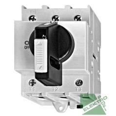 SCHRACK IN8R1325 Főkapcsoló, 0-1, sorbaépíthető, 3 pólusú, 40A/AC23 16kW